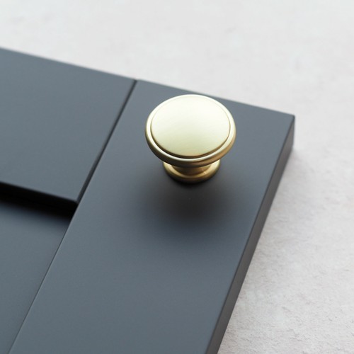 Brass kitchen cupboard handle - kitchen,