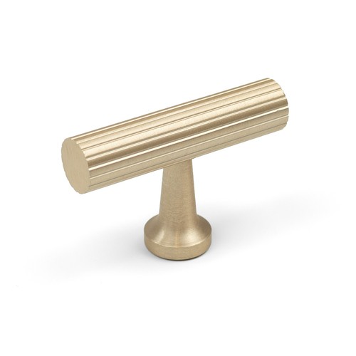 Gold brass cabinet bar - gold,