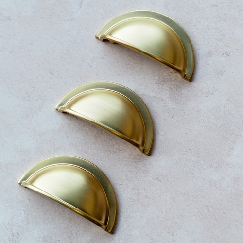 10x 64mm brass handles - 64mm,
