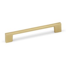 Brushed Brass Kitchen Cabinet