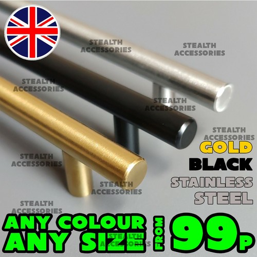 Brushed steel gold black - steel, t