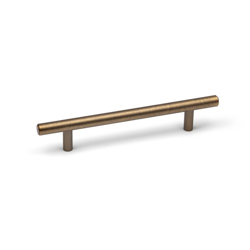 Antique brass bar handles - brass, t-bar